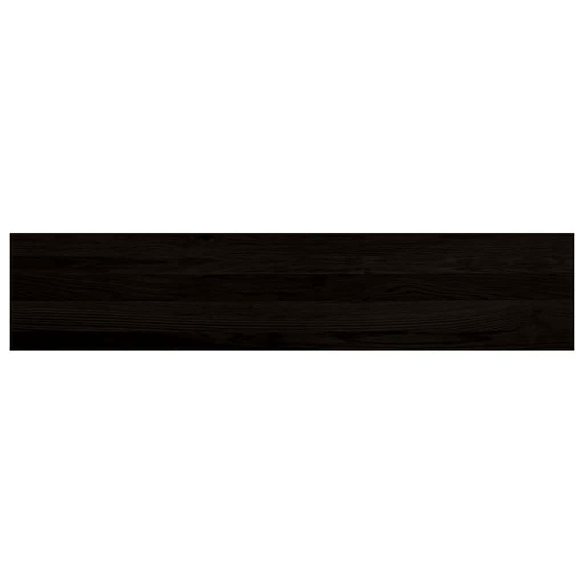vidaXL Πέλματα Σκάλας 2 τεμάχια Καφέ-Μαύρο 120x30x2cm Ξύλο μασίφ δρυς