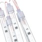 vidaXL Λαμπάκια Μετεωρίτης Εξ./Εσωτ. Χώρου 8τεμ Ψυχρ.Λευκό 30εκ 192LED