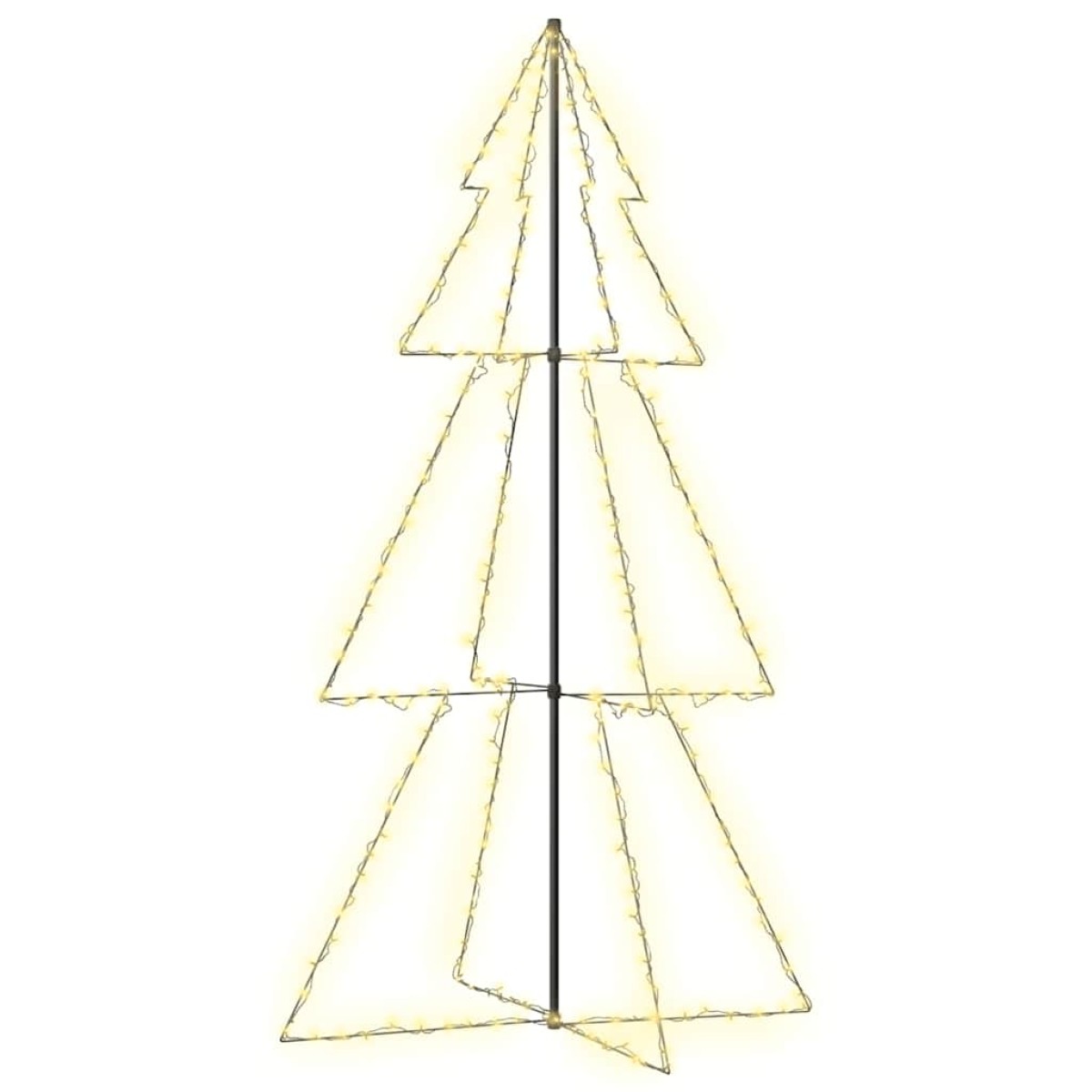 vidaXL Δέντρο από Φωτάκια 300 LED Εσωτ./Εξωτ. Χώρου 120x220 εκ.