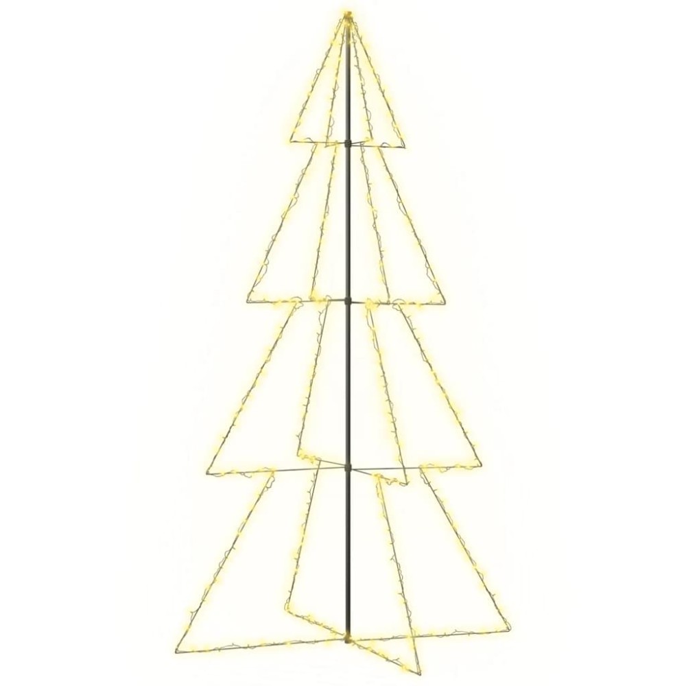 vidaXL Δέντρο από Φωτάκια 360 LED Εσωτ./Εξωτ. Χώρου 143x250 εκ.