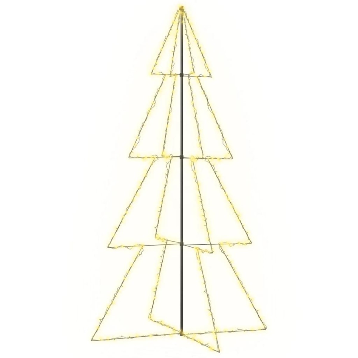 vidaXL Δέντρο από Φωτάκια 360 LED Εσωτ./Εξωτ. Χώρου 143x250 εκ.
