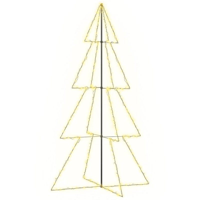 vidaXL Δέντρο από Φωτάκια 360 LED Εσωτ./Εξωτ. Χώρου 143x250 εκ.