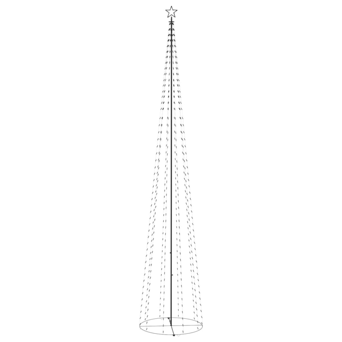 vidaXL Δέντρο από Φωτάκια 752 LED Μπλε 160 x 500 εκ.