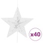 vidaXL Κουρτίνα LED Φωτάκια 200 LED Ψυχρό Λευκό με 8 Λειτουργίες