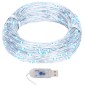 vidaXL Φωτάκια Ψείρες LED Ψυχρό Λευκό 40 μ. 400 LED με 8 Λειτουργίες