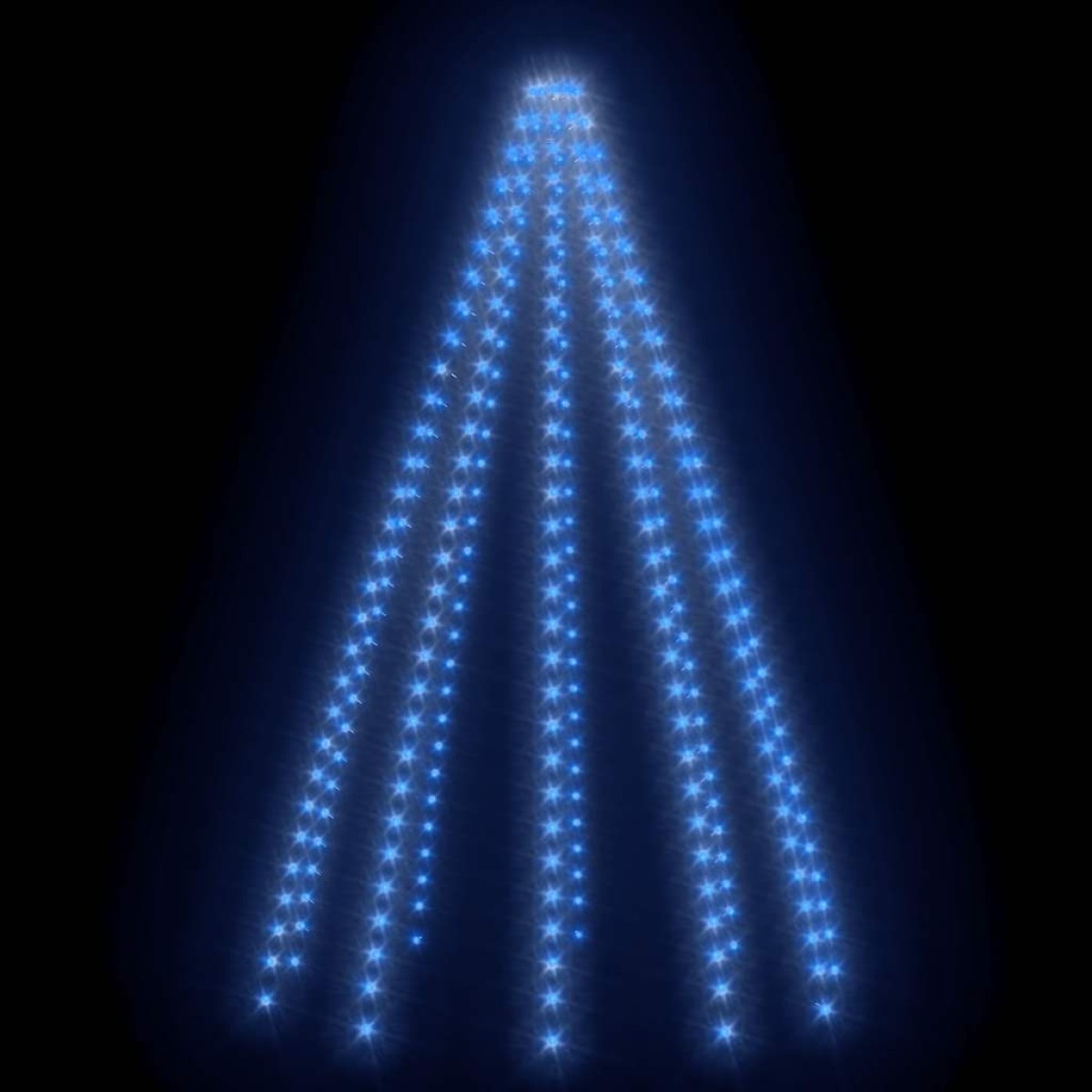 vidaXL Χριστουγεννιάτικα Λαμπάκια Χταπόδι 250 LED Μπλε 250 εκ.