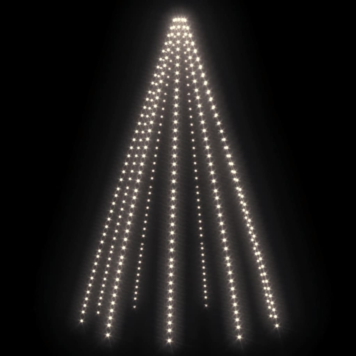 vidaXL Χριστουγεννιάτικα Λαμπάκια Χταπόδι 400 LED Ψυχρό Λευκό 400 εκ.