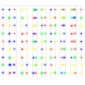 vidaXL Κουρτίνα LED Φωτάκια 300 LED Πολύχρωμα 3 x 3 μ. 8 Λειτουργίες