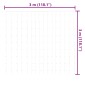 vidaXL Κουρτίνα LED Φωτάκια 300 LED Πολύχρωμα 3 x 3 μ. 8 Λειτουργίες