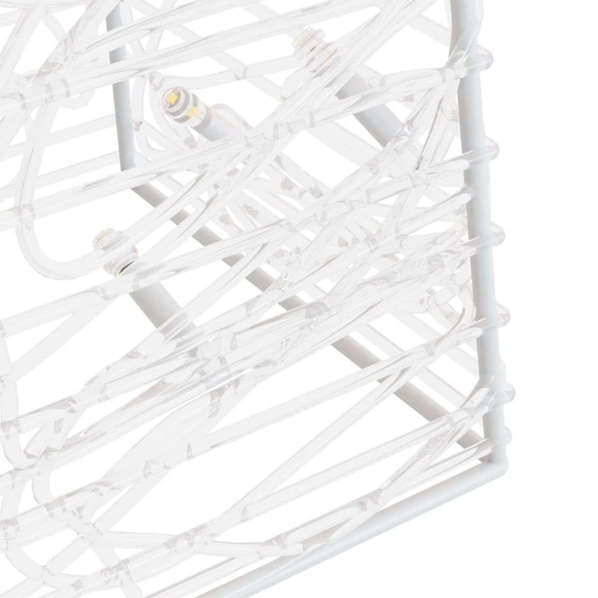 vidaXL Κώνοι Διακοσμητικοί LED Ακρυλικοί Σετ Μπλε 30/45/60 εκ.