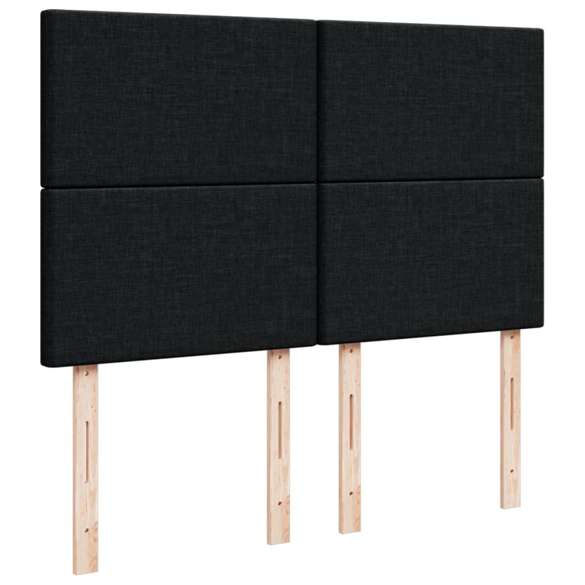 vidaXL Κρεβάτι Boxspring με Στρώμα Μαύρο 160x200 εκ. Βελούδινο