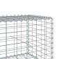 vidaXL Συρματοκιβώτιο με Κάλυμμα 200x50x50 εκ. από Γαλβανισμένο Χάλυβα