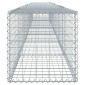 vidaXL Συρματοκιβώτιο με Κάλυμμα 700x50x50 εκ. από Γαλβανισμένο Χάλυβα