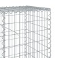 vidaXL Συρματοκιβώτιο με Κάλυμμα 500x50x100εκ. από Γαλβανισμένο Χάλυβα