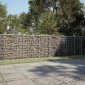 vidaXL Συρματοκιβώτιο με Κάλυμμα 800x50x100εκ. από Γαλβανισμένο Χάλυβα