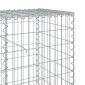 vidaXL Συρματοκιβώτιο με Κάλυμμα 1100x50x100εκ από Γαλβανισμένο Χάλυβα