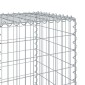 vidaXL Συρματοκιβώτιο με Κάλυμμα 300x50x150εκ. από Γαλβανισμένο Χάλυβα