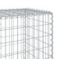 vidaXL Συρματοκιβώτιο με Κάλυμμα 600x50x150εκ. από Γαλβανισμένο Χάλυβα