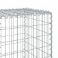 vidaXL Συρματοκιβώτιο με Κάλυμμα 1000x50x150εκ από Γαλβανισμένο Χάλυβα
