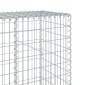 vidaXL Συρματοκιβώτιο με Κάλυμμα 200x50x200 εκ από Γαλβανισμένο Χάλυβα