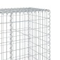 vidaXL Συρματοκιβώτιο με Κάλυμμα 300x50x200εκ. από Γαλβανισμένο Χάλυβα