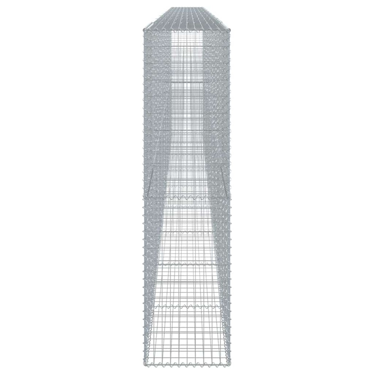 vidaXL Συρματοκιβώτιο με Κάλυμμα 900x50x200εκ. από Γαλβανισμένο Χάλυβα