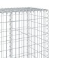 vidaXL Συρματοκιβώτιο με Κάλυμμα 1000x50x200εκ από Γαλβανισμένο Χάλυβα