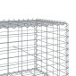 vidaXL Συρματοκιβώτιο με Κάλυμμα 600x100x50εκ. από Γαλβανισμένο Χάλυβα