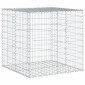 vidaXL Συρματοκιβώτιο με Κάλυμμα 100x100x100εκ από Γαλβανισμένο Χάλυβα