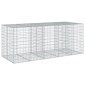 vidaXL Συρματοκιβώτιο με Κάλυμμα 250x100x100εκ από Γαλβανισμένο Χάλυβα