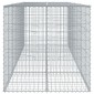 vidaXL Συρματοκιβώτιο με Κάλυμμα 400x100x100εκ από Γαλβανισμένο Χάλυβα