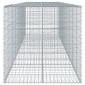 vidaXL Συρματοκιβώτιο με Κάλυμμα 500x100x100εκ από Γαλβανισμένο Χάλυβα