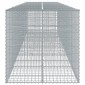 vidaXL Συρματοκιβώτιο με Κάλυμμα 600x100x100εκ από Γαλβανισμένο Χάλυβα
