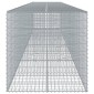 vidaXL Συρματοκιβώτιο με Κάλυμμα 800x100x100εκ από Γαλβανισμένο Χάλυβα