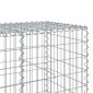 vidaXL Συρματοκιβώτιο με Κάλυμμα 850x100x100εκ από Γαλβανισμένο Χάλυβα