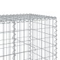 vidaXL Συρματοκιβώτιο με Κάλυμμα 950x100x100εκ από Γαλβανισμένο Χάλυβα