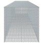 vidaXL Συρματοκιβώτιο με Κάλυμμα 1050x100x100 εκ. Γαλβανισμένο Χάλυβα