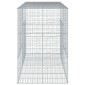 vidaXL Συρματοκιβώτιο με Κάλυμμα 200x100x150εκ από Γαλβανισμένο Χάλυβα