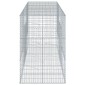 vidaXL Συρματοκιβώτιο με Κάλυμμα 300x100x150εκ από Γαλβανισμένο Χάλυβα