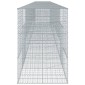 vidaXL Συρματοκιβώτιο με Κάλυμμα 1100x100x150 εκ. Γαλβανισμένο Χάλυβα