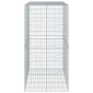 vidaXL Συρματοκιβώτιο με Κάλυμμα 150x100x200εκ από Γαλβανισμένο Χάλυβα