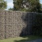 vidaXL Συρματοκιβώτιο με Κάλυμμα 250x100x200εκ από Γαλβανισμένο Χάλυβα