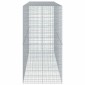 vidaXL Συρματοκιβώτιο με Κάλυμμα 350x100x200εκ από Γαλβανισμένο Χάλυβα