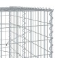 vidaXL Συρματοκιβώτιο με Κάλυμμα 350x100x200εκ από Γαλβανισμένο Χάλυβα