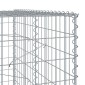 vidaXL Συρματοκιβώτιο με Κάλυμμα 500x100x200εκ από Γαλβανισμένο Χάλυβα