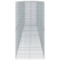 vidaXL Συρματοκιβώτιο με Κάλυμμα 850x100x200εκ από Γαλβανισμένο Χάλυβα