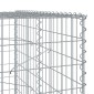 vidaXL Συρματοκιβώτιο με Κάλυμμα 1200x100x200εκ. Γαλβανισμένο Χάλυβα