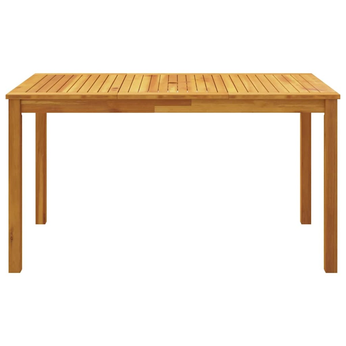 vidaXL Σετ Τραπεζαρίας Κήπου 5 Τεμαχίων 140x80x74 εκ. από Μασίφ Ξύλο Ακακίας