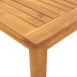 vidaXL Σετ Τραπεζαρίας Κήπου 5 Τεμαχίων 140x80x74 εκ. από Μασίφ Ξύλο Ακακίας