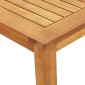 vidaXL Σετ Τραπεζαρίας Κήπου 3 Τεμαχίων 85x85x74 εκ. από Μασίφ Ξύλο Ακακίας